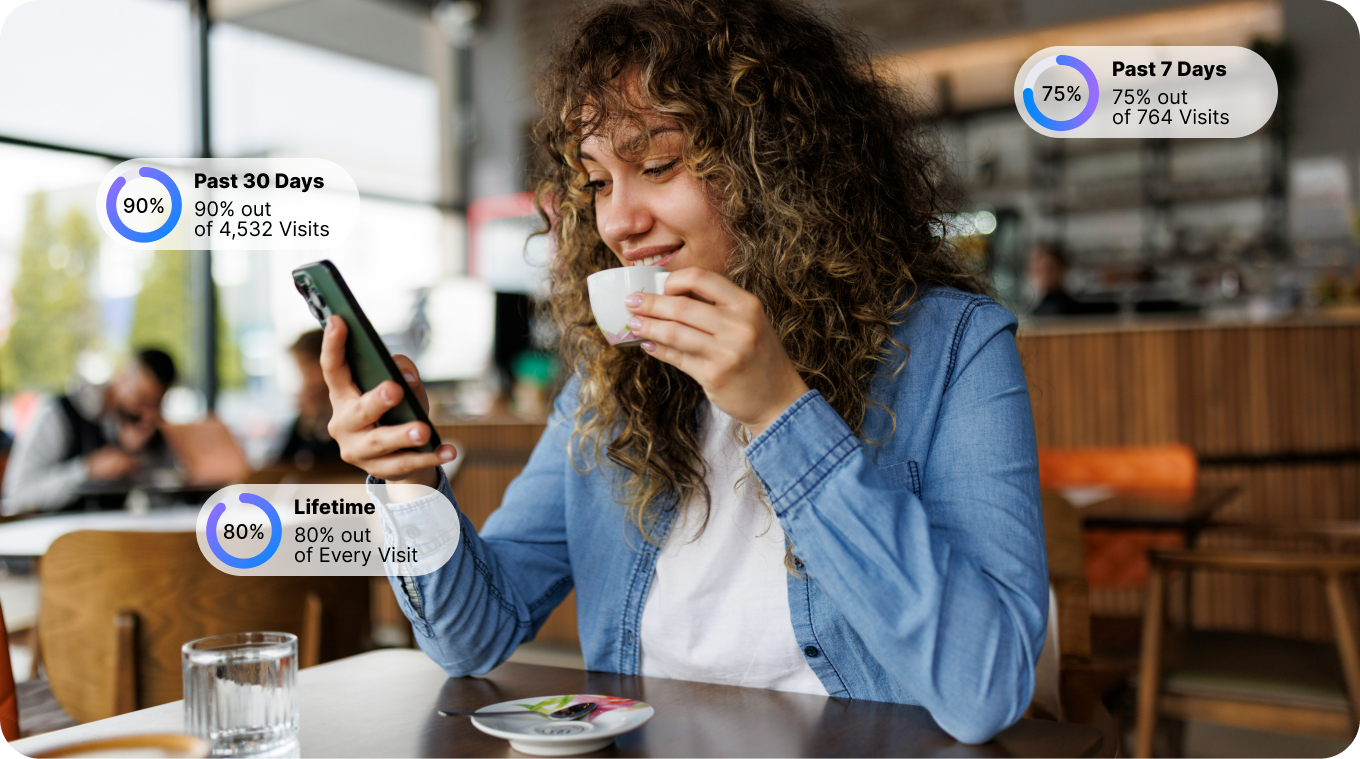 Person interacting with iPhone